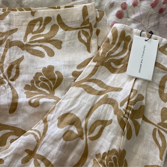 Faithfull the brand ensola pants NWT - Picture 3 of 3